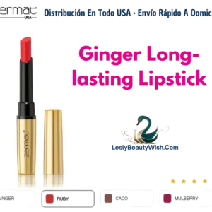 Caramelo, Almendra, Piñón y Ginger Long-lasting Lipstick