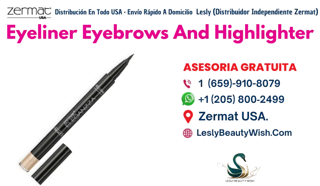 Eyeliner Eyebrows And Highlighter