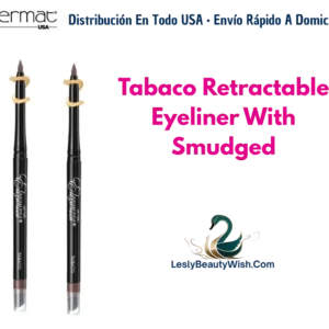 Tabaco Retractable Eyeliner With Smudged Tip