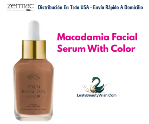 Almendra, Macadamia y Nuez Facial Serum With Color