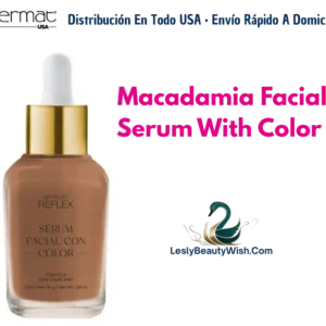 Almendra, Macadamia y Nuez Facial Serum With Color