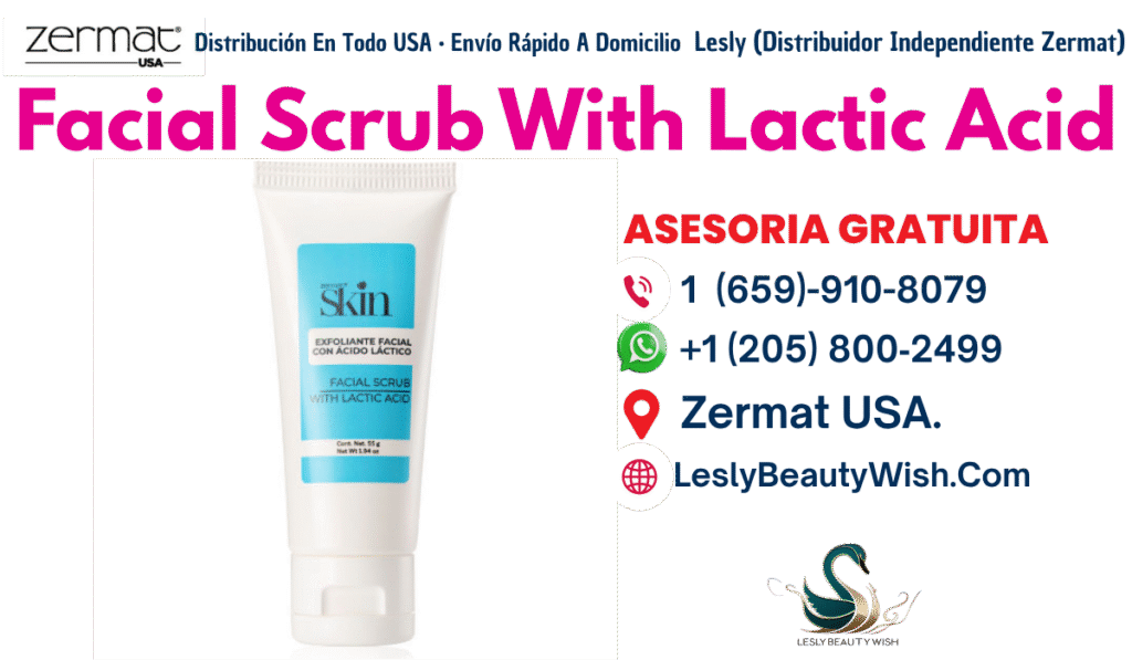 Facial Scrub With Lactic Acid