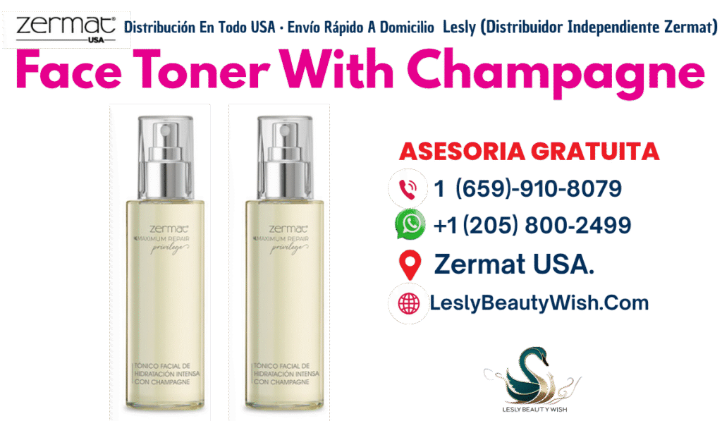 Face Toner With Champagne