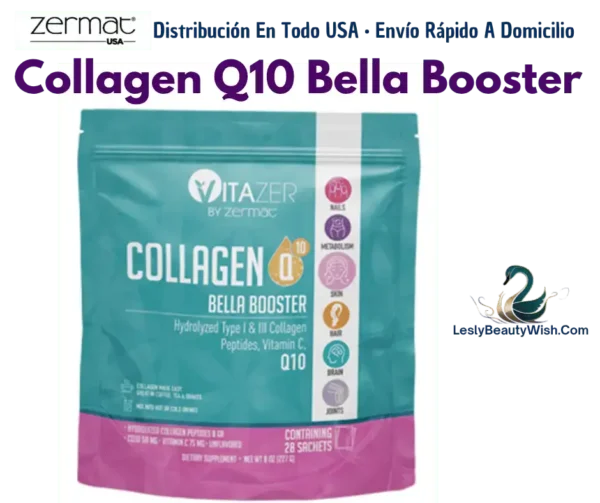 Zermat Collagen Q10 Bella Booster — Belleza y vitalidad en cada sobre