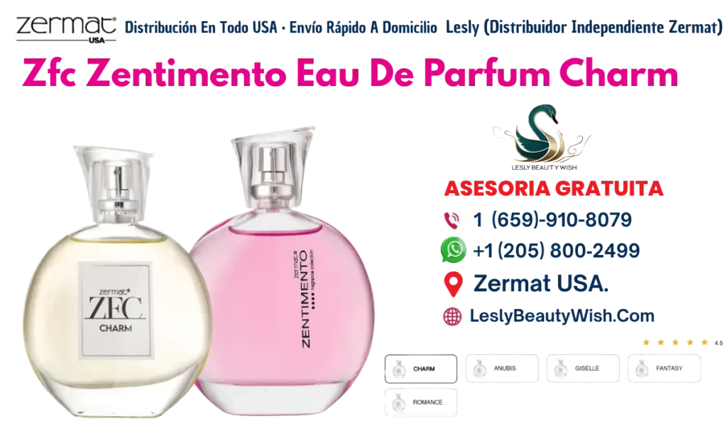 Zfc Zentimento Fragancia Charm 60 Ml