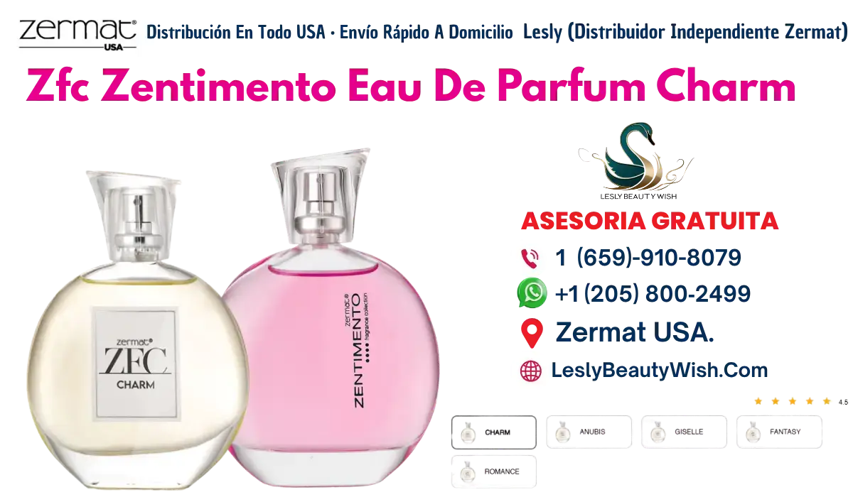 Zfc Zentimento Fragancia Charm 60 Ml